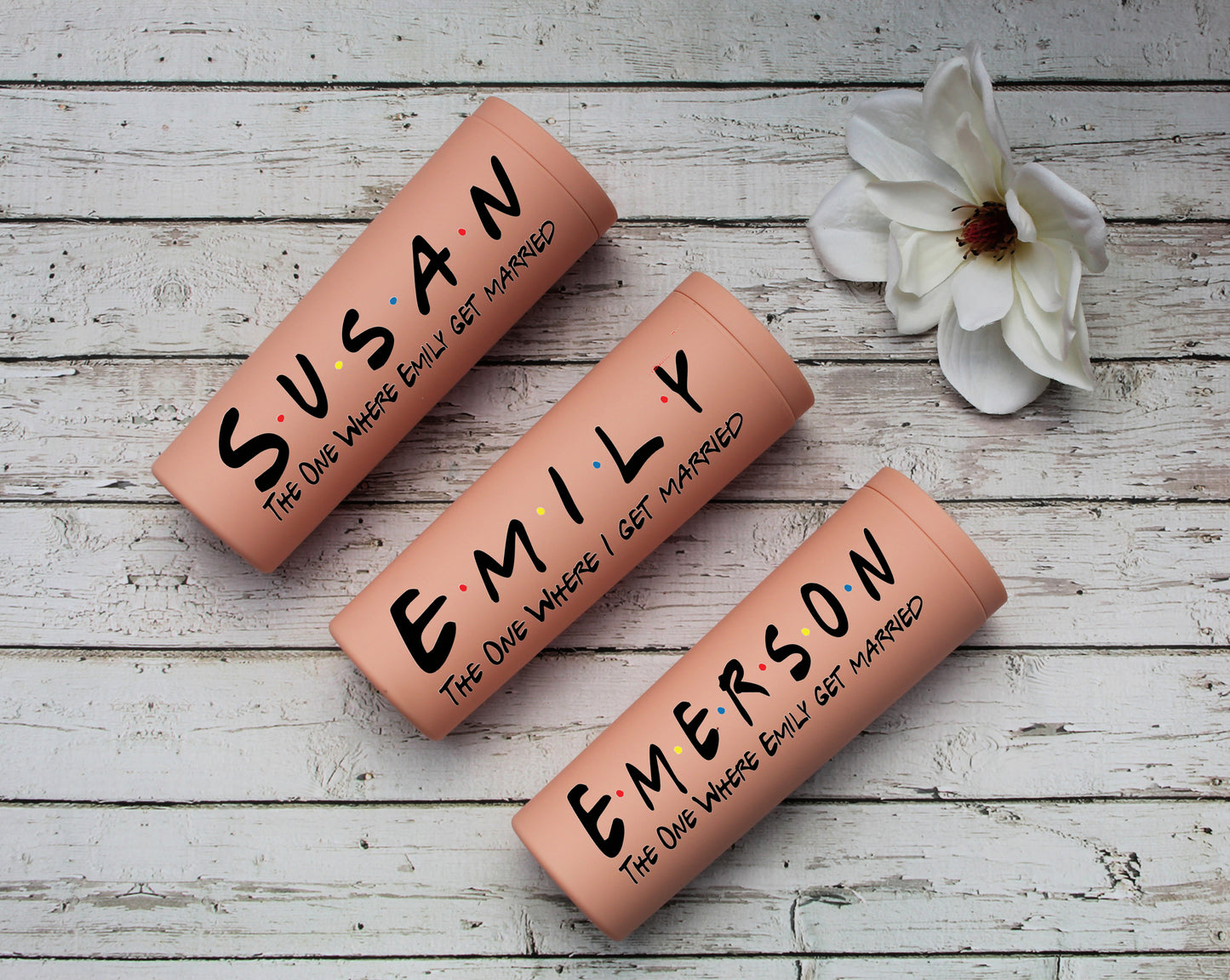 Friends Bridal Party Gift, Bridesmaid Tumbler, The One Where Gets Married Tumbler, The One Where I'm the Bride, Bridal Shower Cup