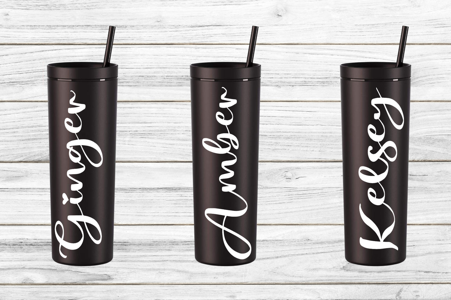 Custom Personalized Name Tumbler, Secret Santa, Gift for Friend, Coworker Present, Bridesmaid Gift, Christmas Stocking Stuffer, Birthday