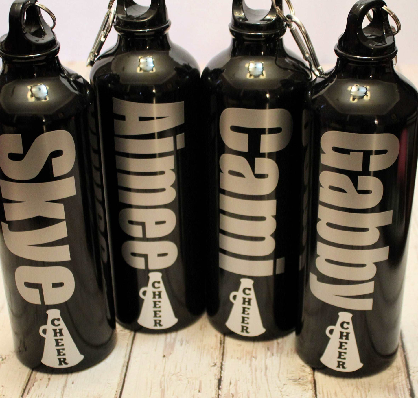 Cheer Aluminum Water Bottle freeshipping - Be Vocal Designs