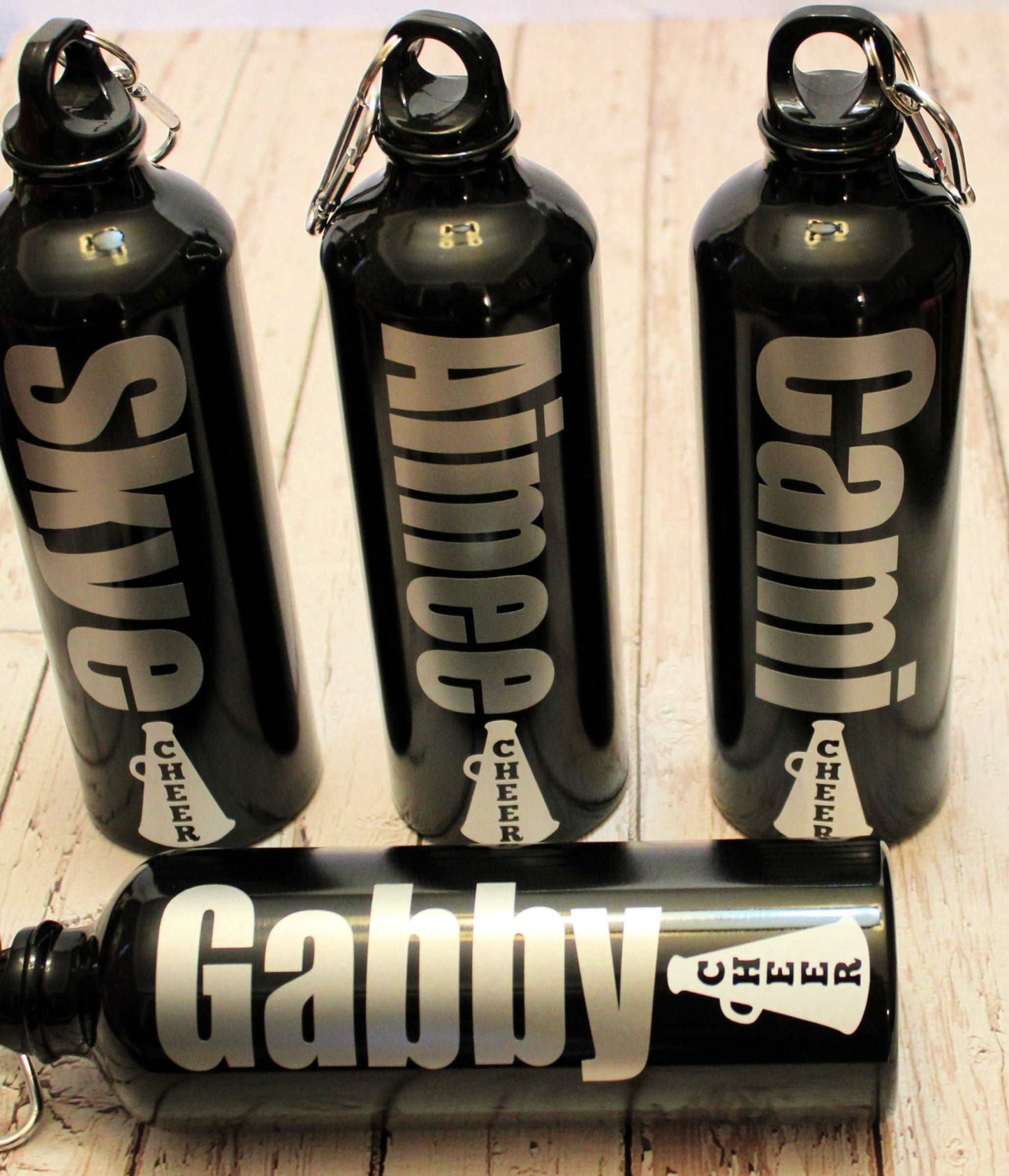 Cheer Aluminum Water Bottle freeshipping - Be Vocal Designs