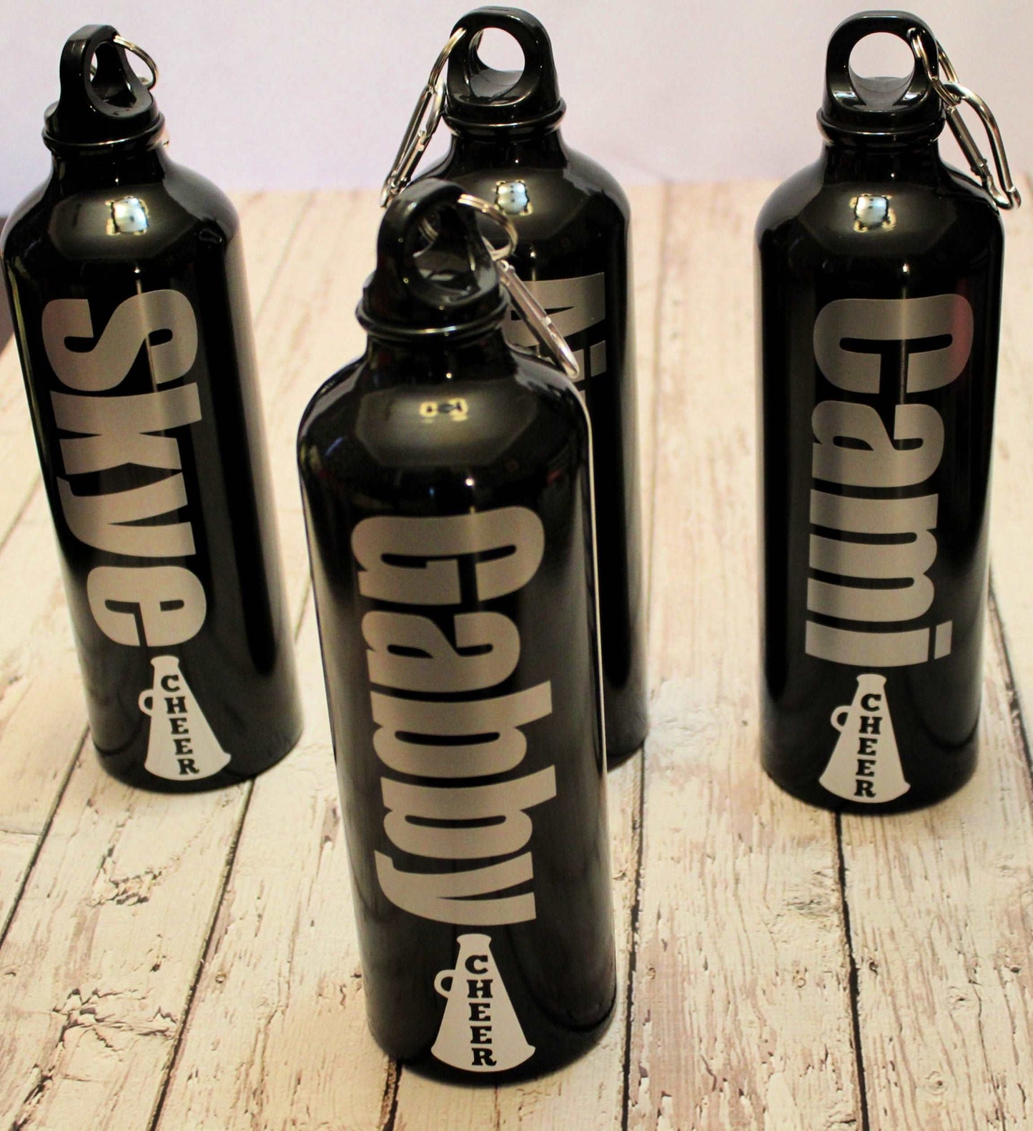 Cheer Aluminum Water Bottle freeshipping - Be Vocal Designs