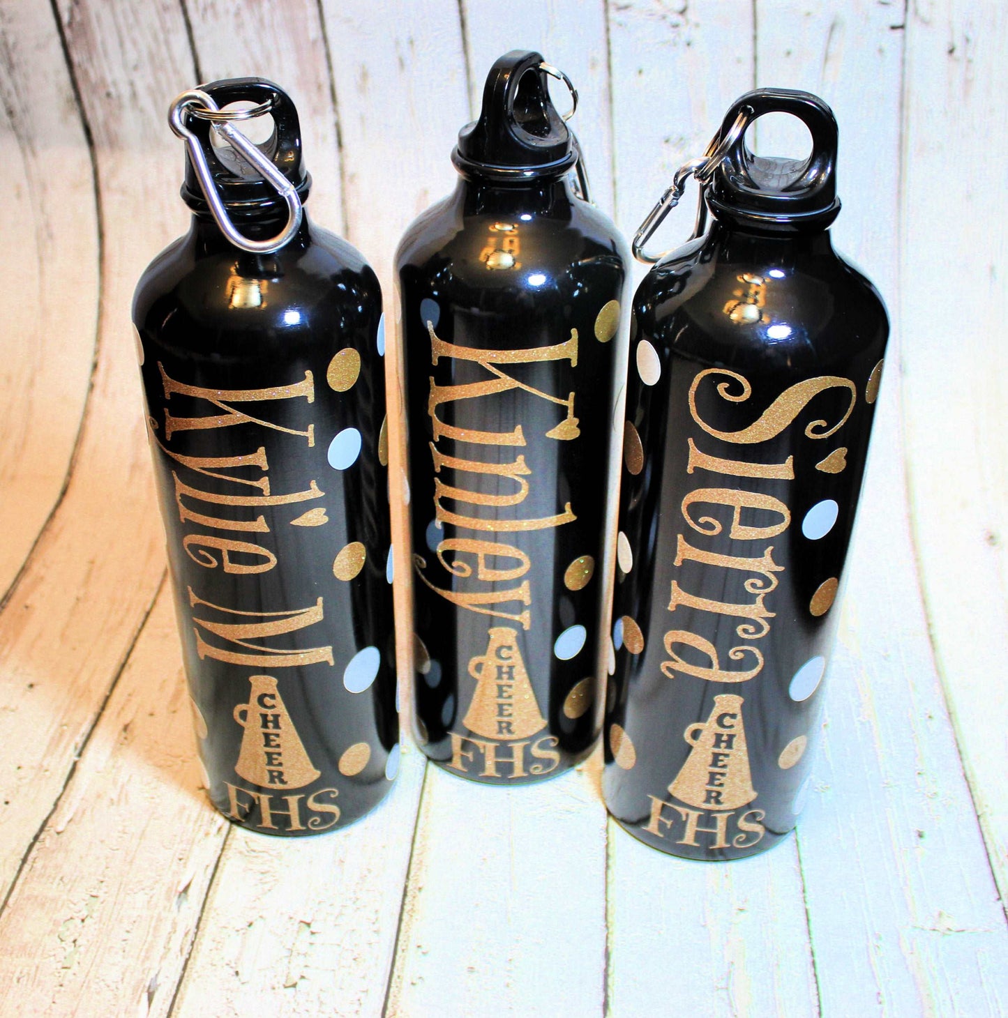 Cheer Aluminum Water Bottle freeshipping - Be Vocal Designs