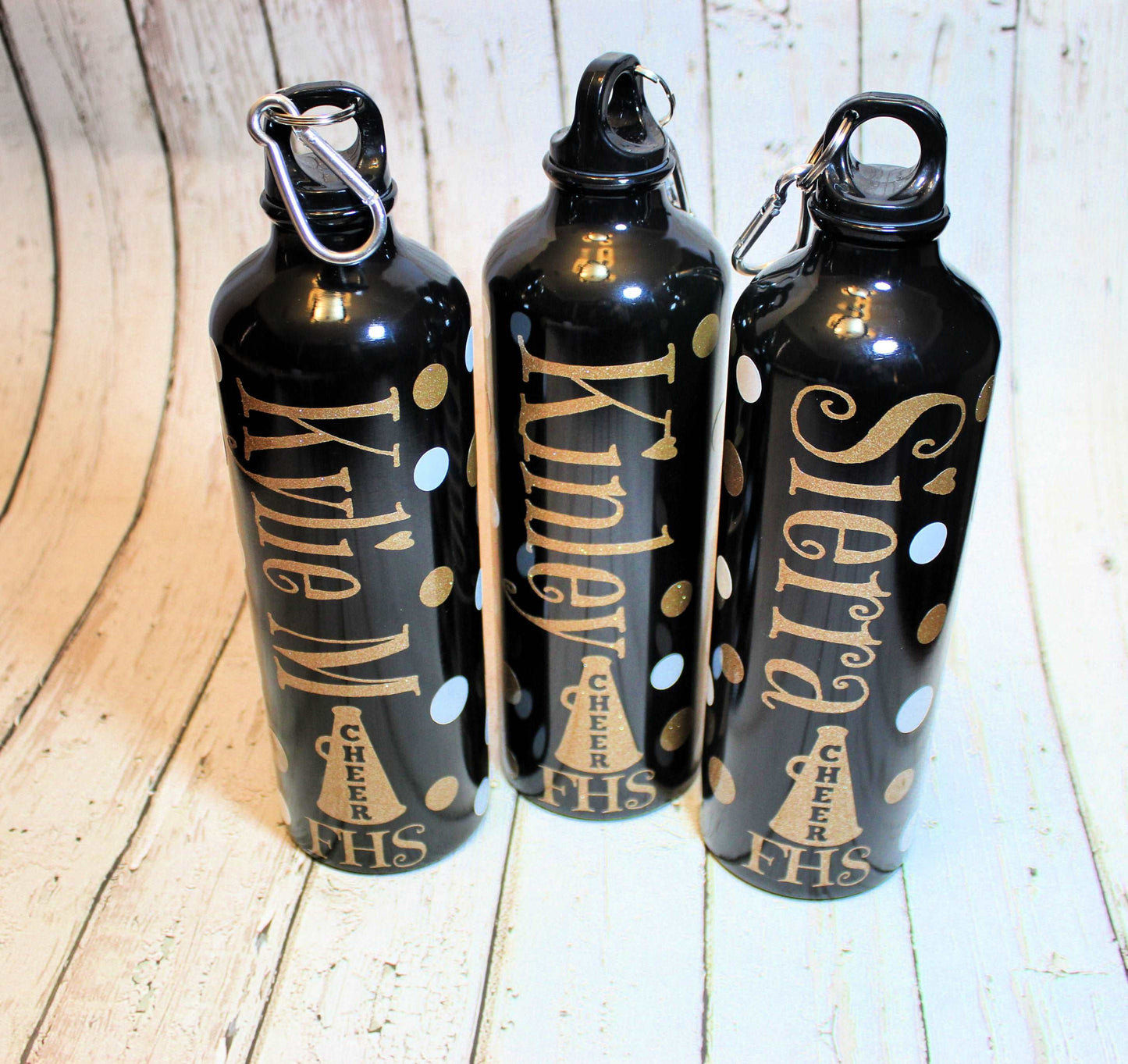 Cheer Aluminum Water Bottle freeshipping - Be Vocal Designs
