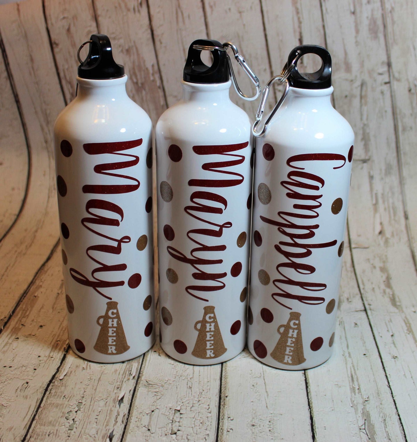 Cheer Aluminum Water Bottle freeshipping - Be Vocal Designs