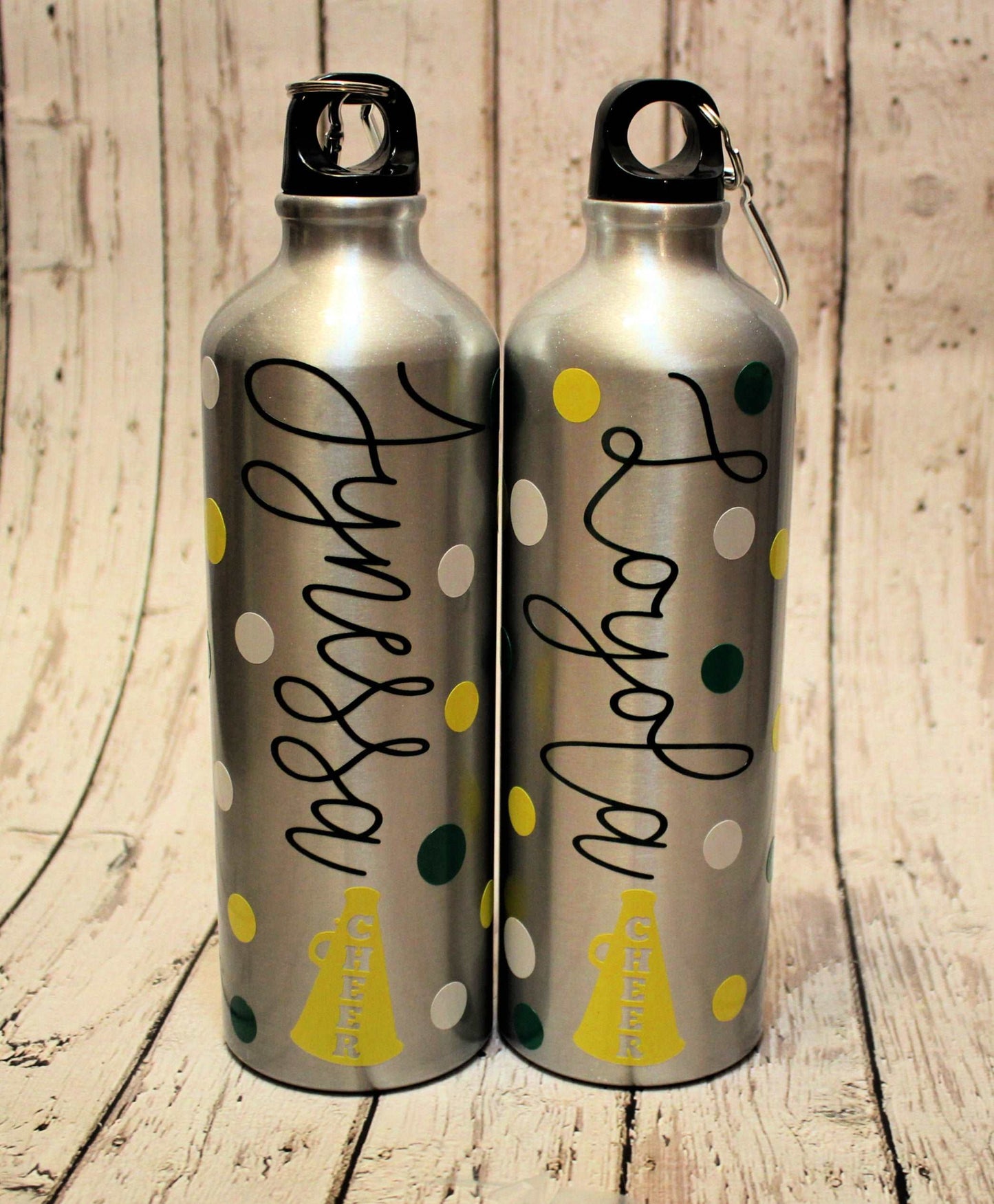 Cheer Aluminum Water Bottle freeshipping - Be Vocal Designs