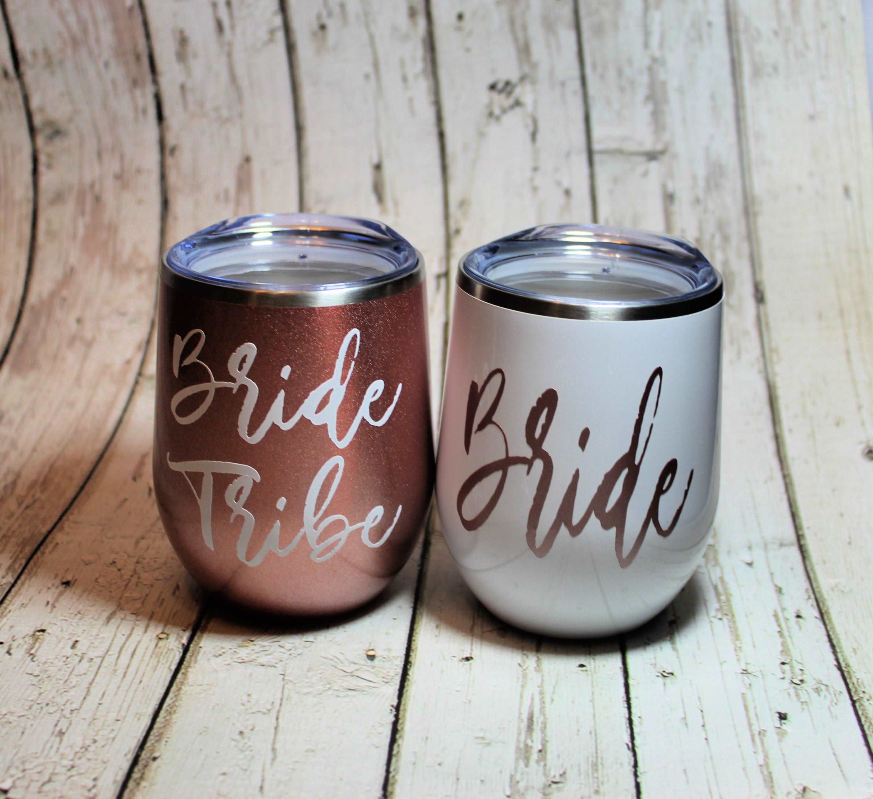 Bride Tribe Stainless Steel Wine Tumbler – Be Vocal Designs