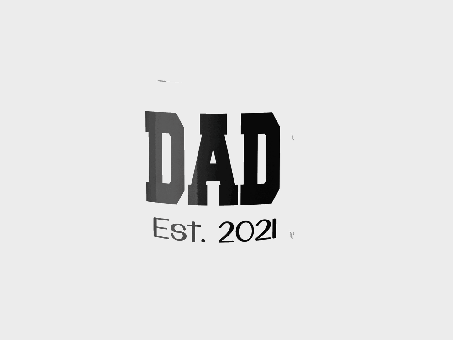 Dad Est Ceramic Mug freeshipping - Be Vocal Designs