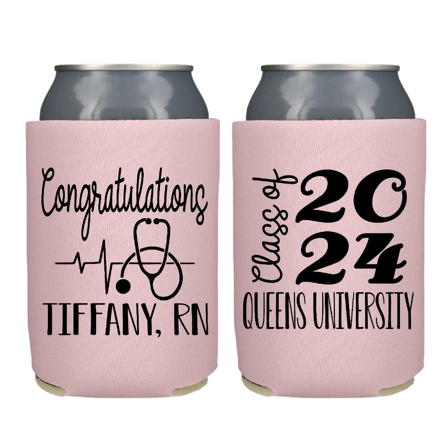 Medical School Graduate Class of 2025 Graduation Party Favor Regular Screen Printed Can Coolers