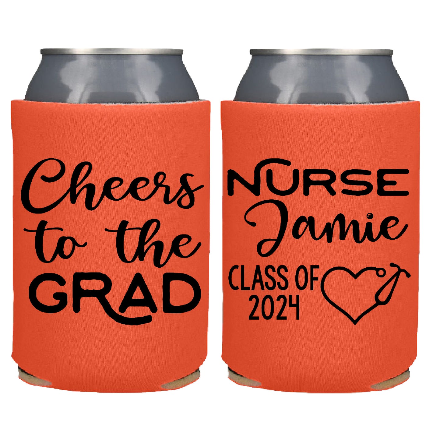 Medical Graduate Class of 2025 Graduation Party Favor Regular Screen Printed Can Coolers