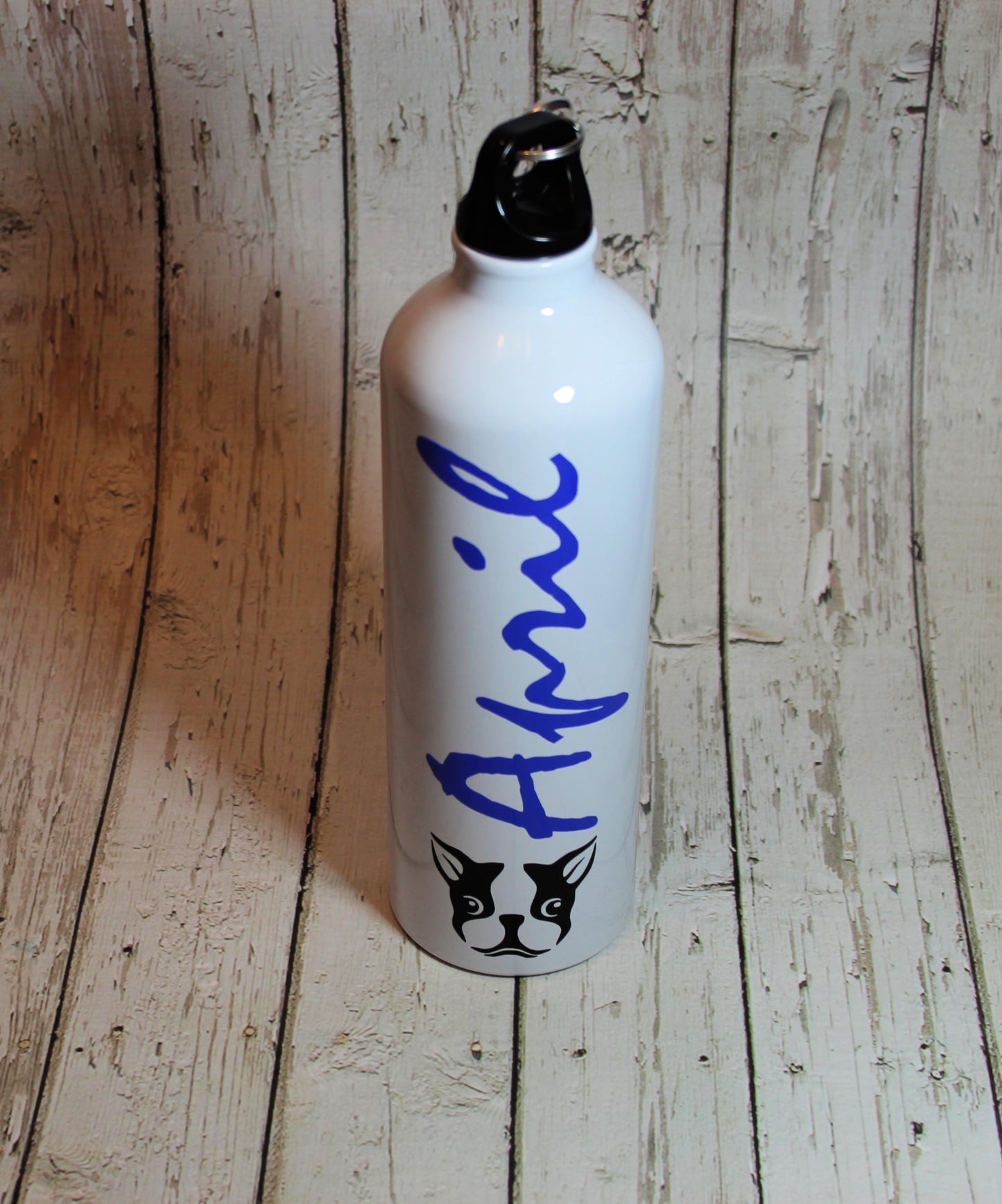 Personalized Boston Terrier Aluminum Water Bottle freeshipping - Be Vocal Designs