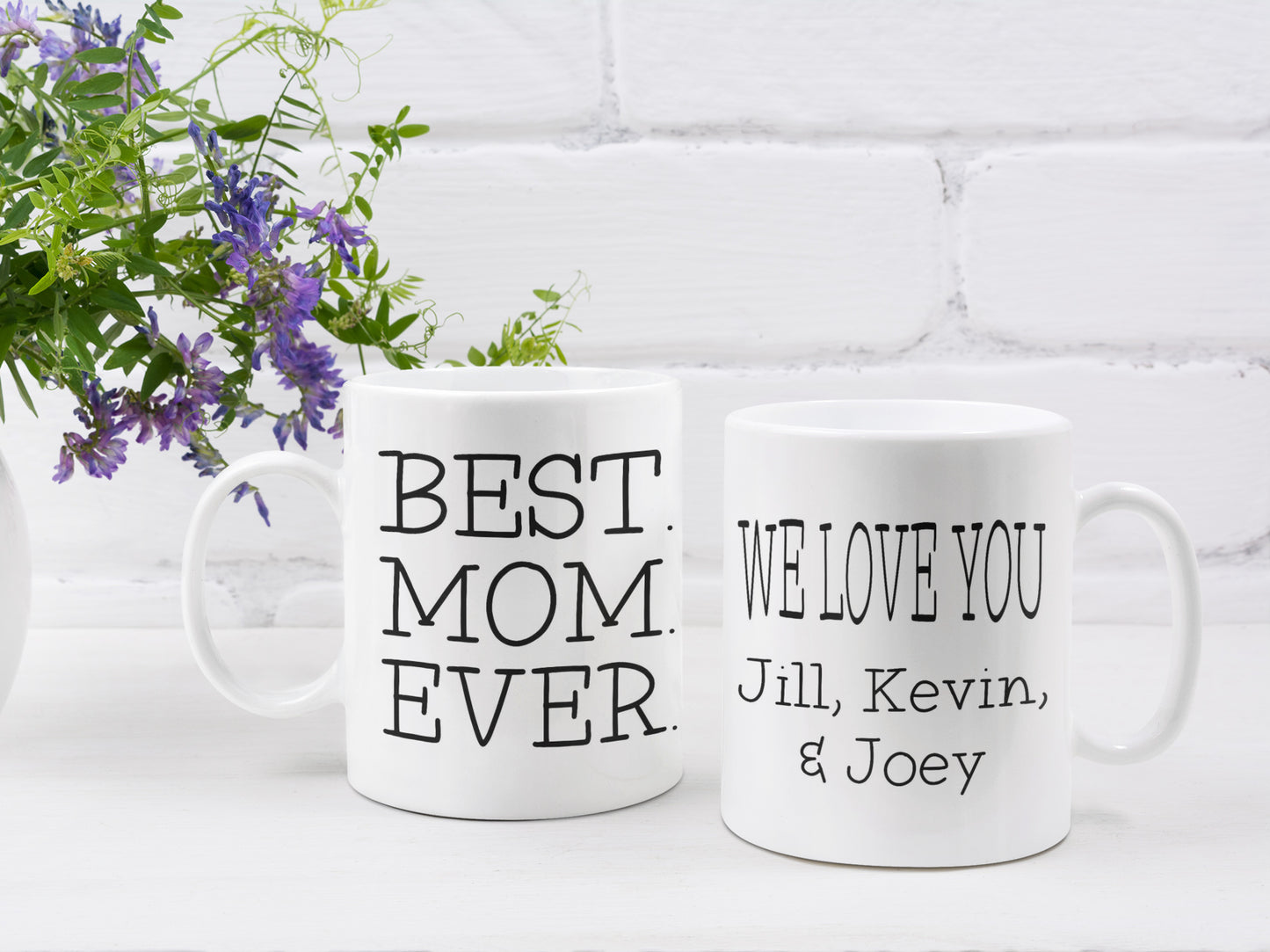 Best Mom Ever Ceramic Mug freeshipping - Be Vocal Designs