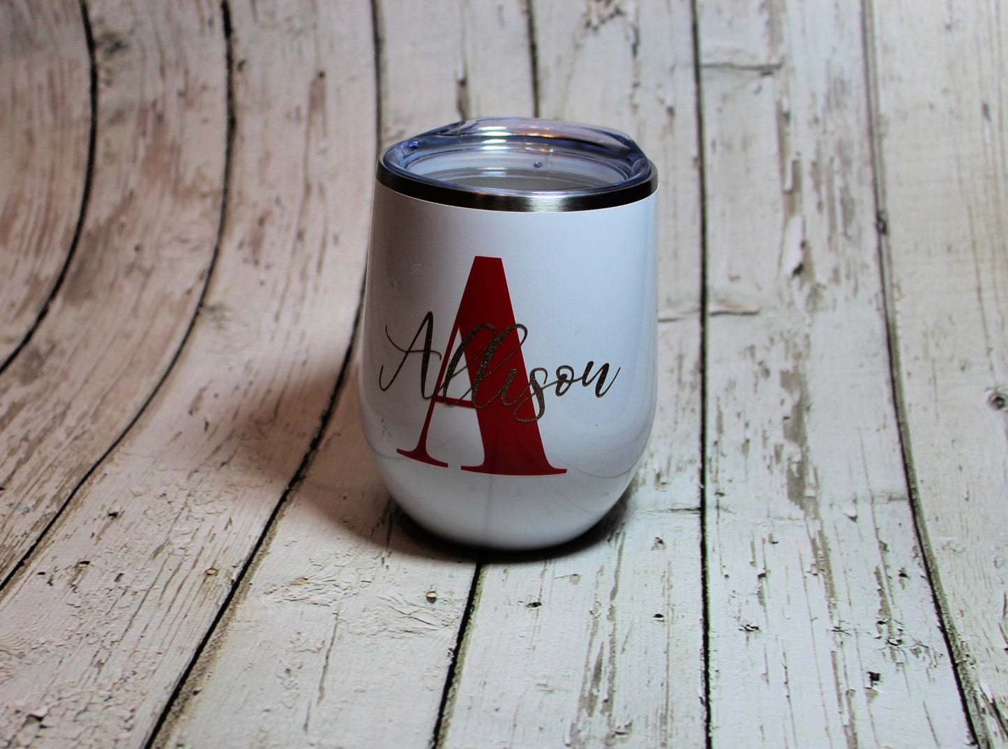 Personalized Stainless Steel Wine Tumbler freeshipping - Be Vocal Designs