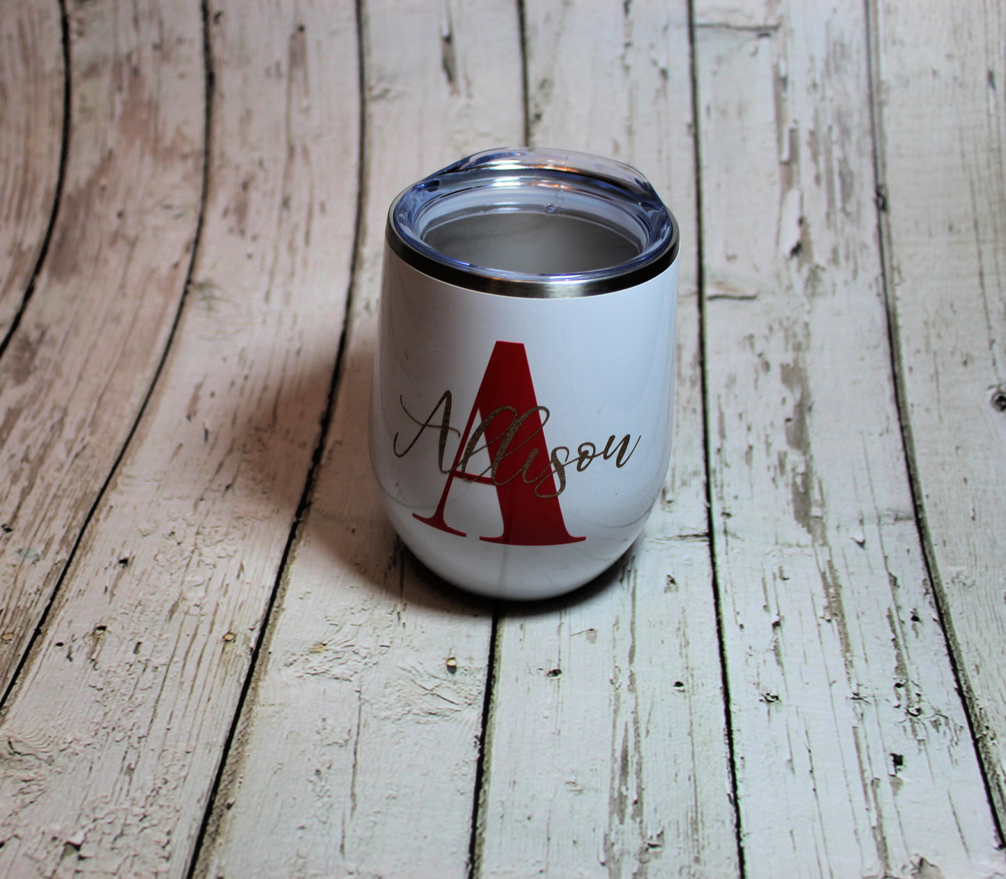 Personalized Stainless Steel Wine Tumbler freeshipping - Be Vocal Designs