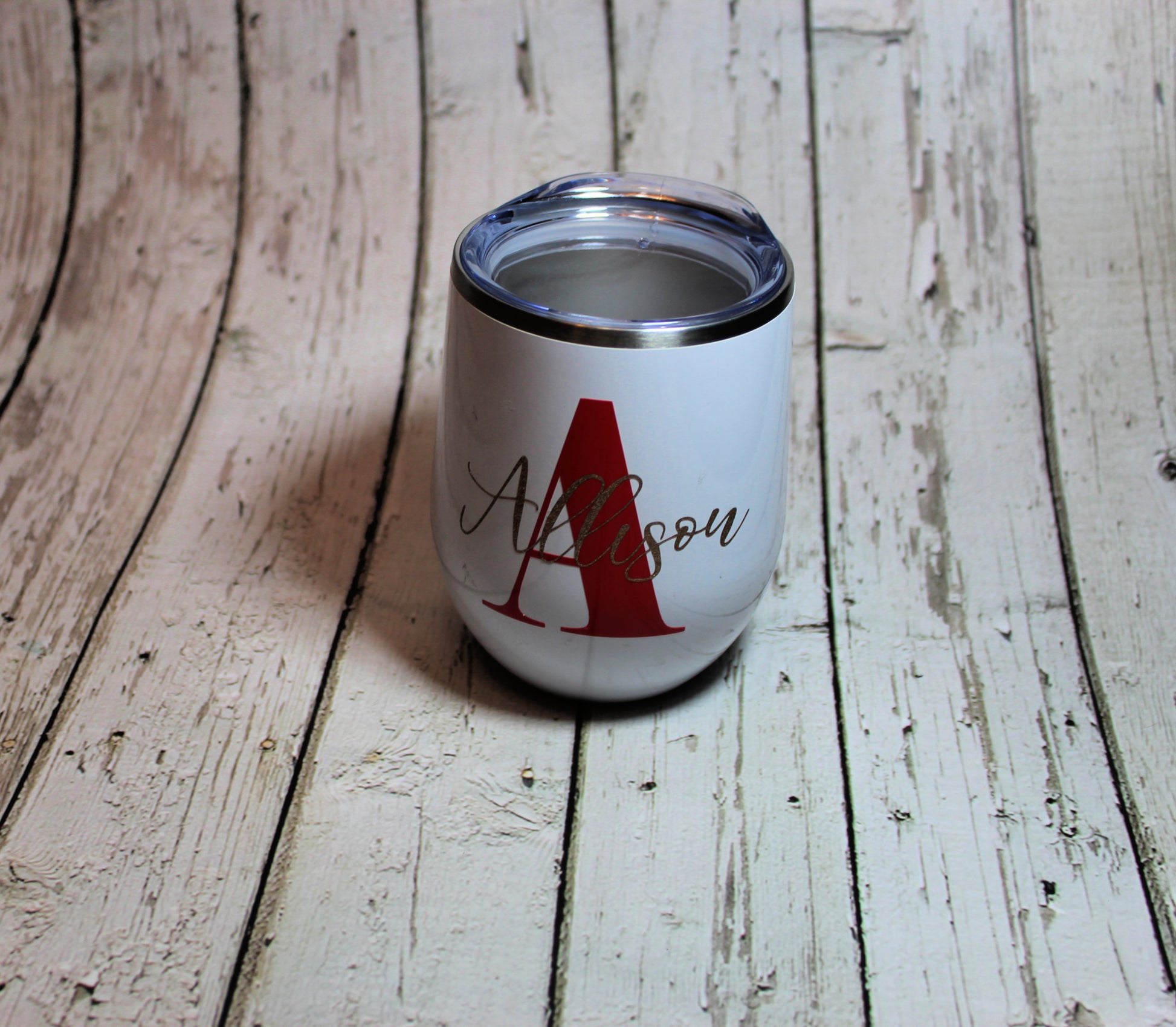 Personalized Stainless Steel Wine Tumbler freeshipping - Be Vocal Designs