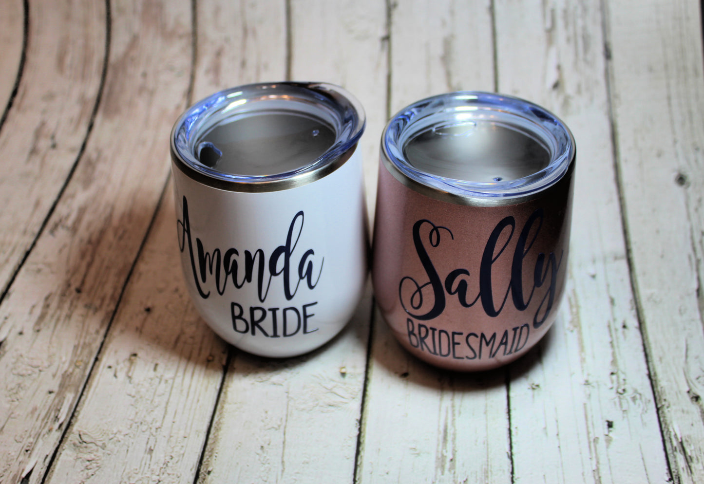 Wedding Party Stainless Steel Wine Tumbler freeshipping - Be Vocal Designs