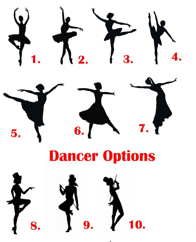 Dancer Aluminum Water Bottle freeshipping - Be Vocal Designs