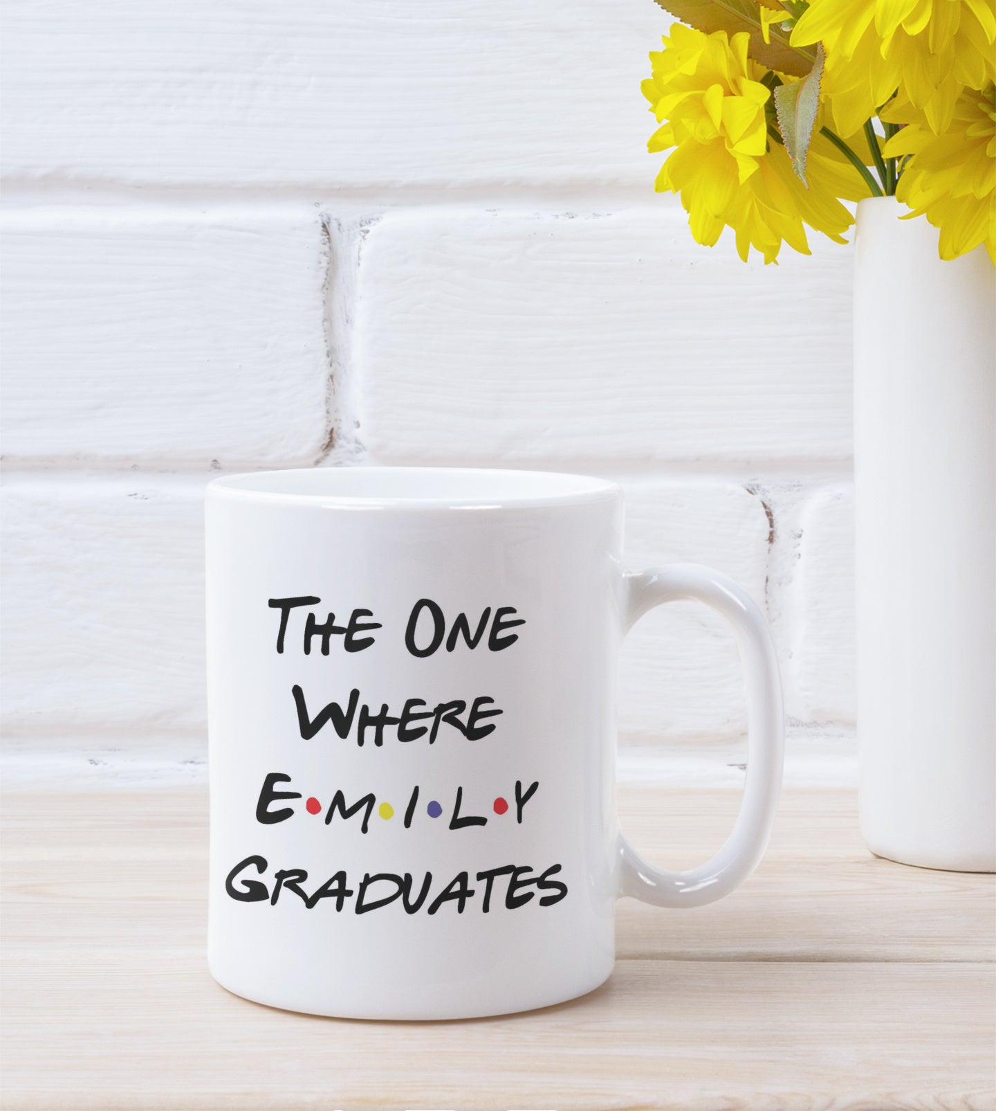 Friends Graduation Ceramic Mug freeshipping - Be Vocal Designs