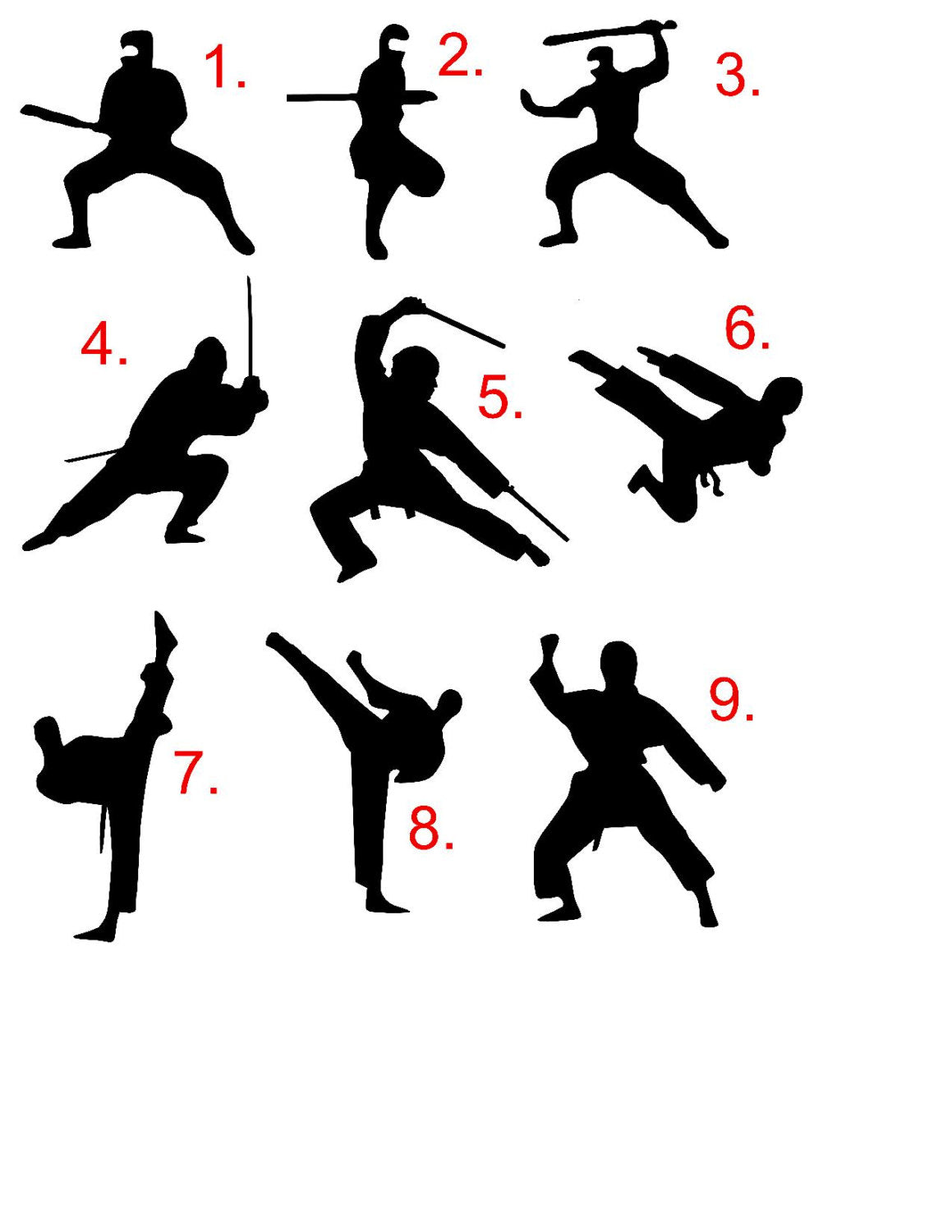 Karate Ninja Aluminum Water Bottle freeshipping - Be Vocal Designs