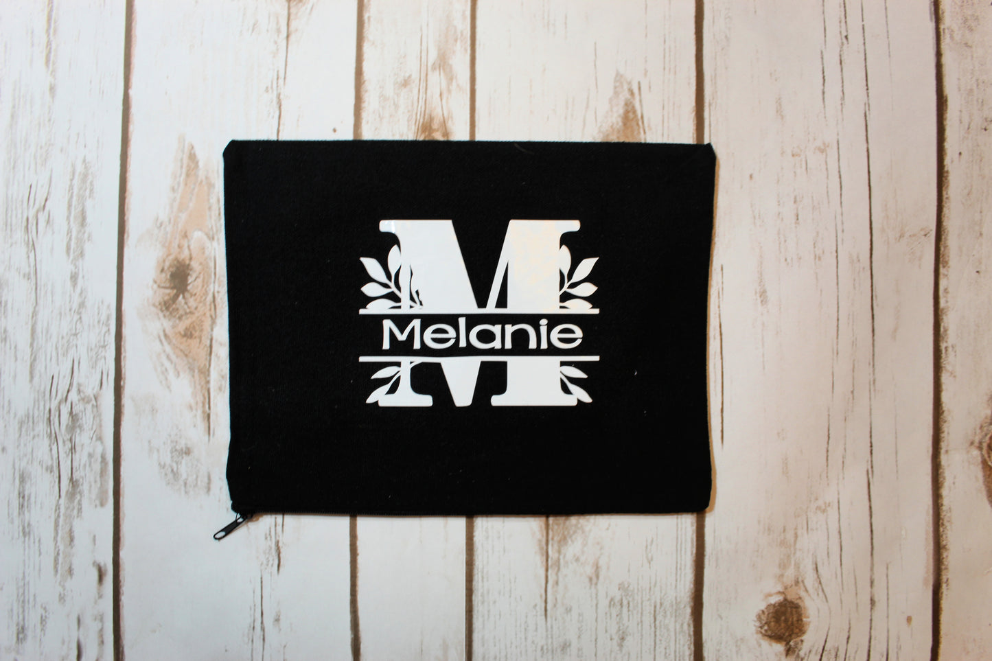 Personalized Cotton Canvas Make Up Bag freeshipping - Be Vocal Designs