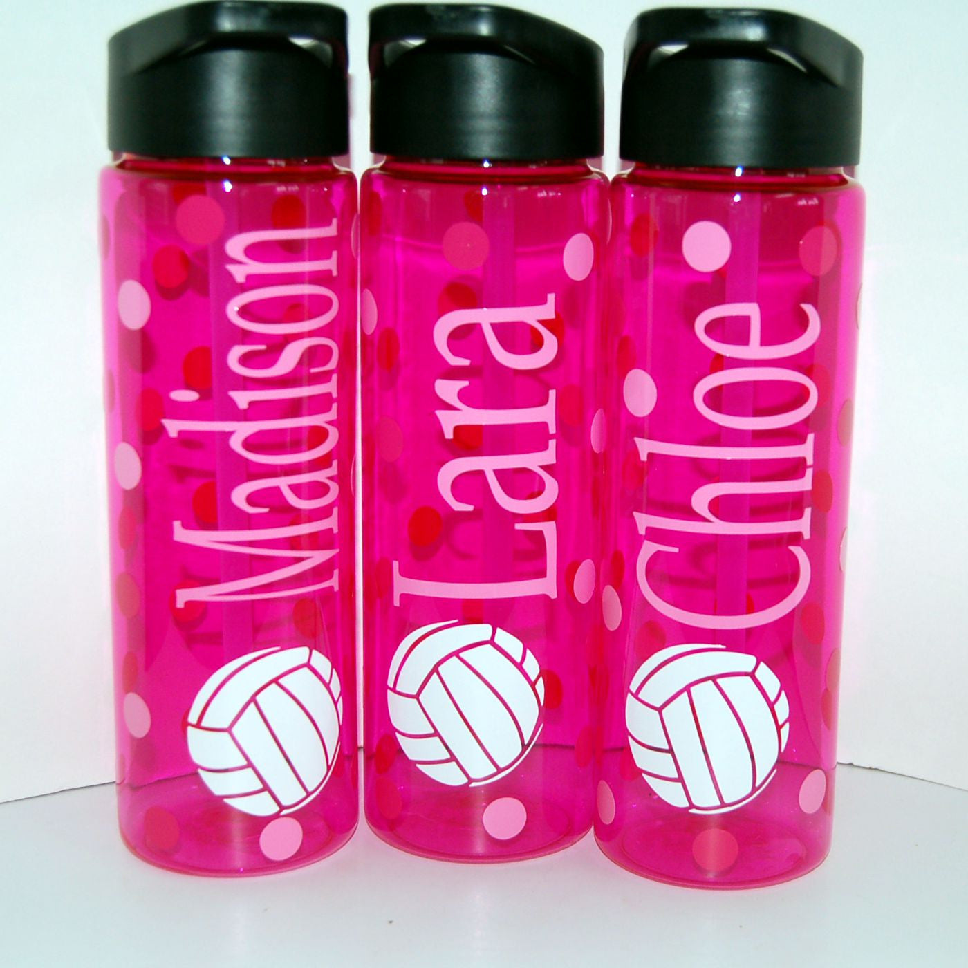 Personalized Sports Plastic Water Bottle - Be Vocal Designs