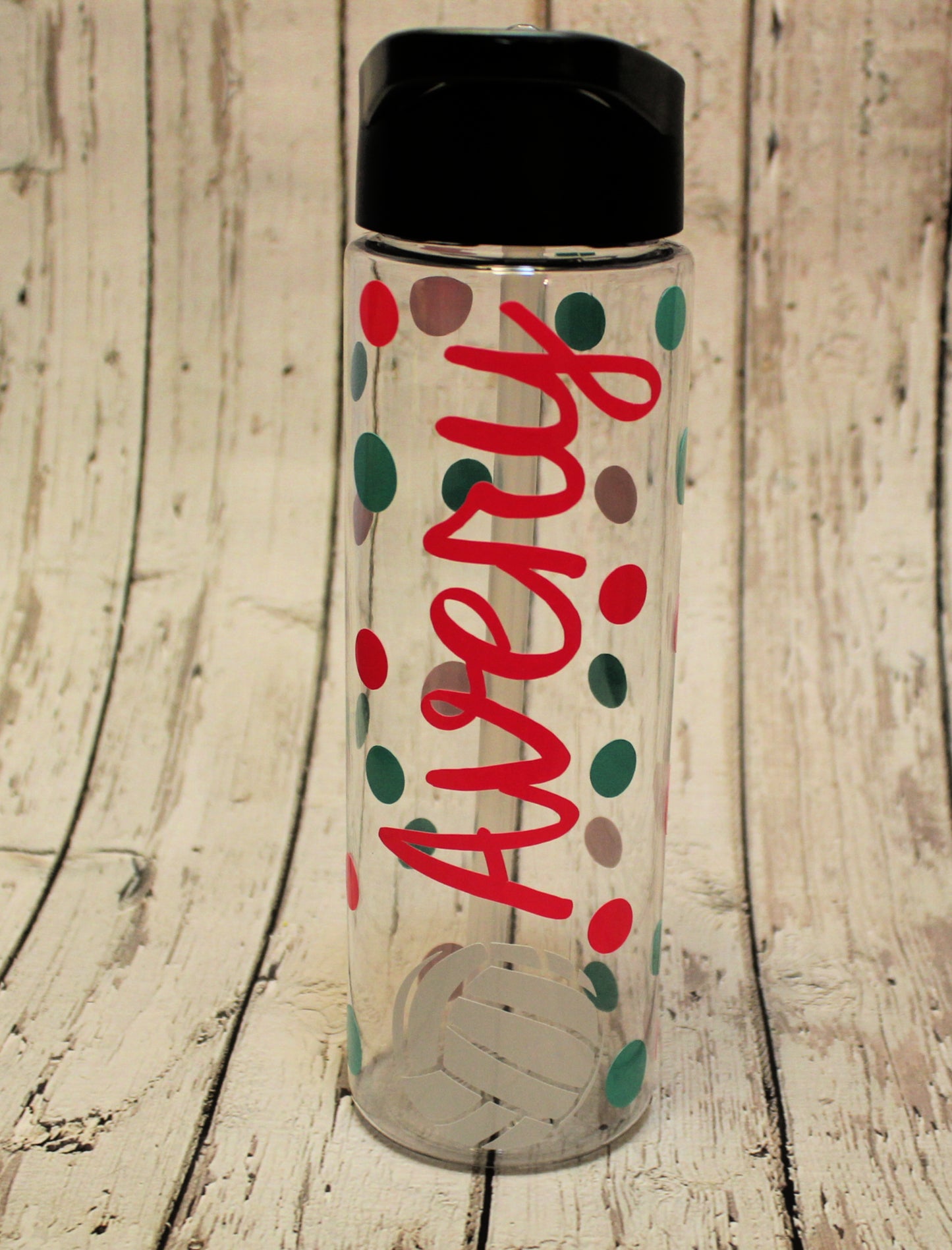 Personalized Sports Plastic Water Bottle freeshipping - Be Vocal Designs
