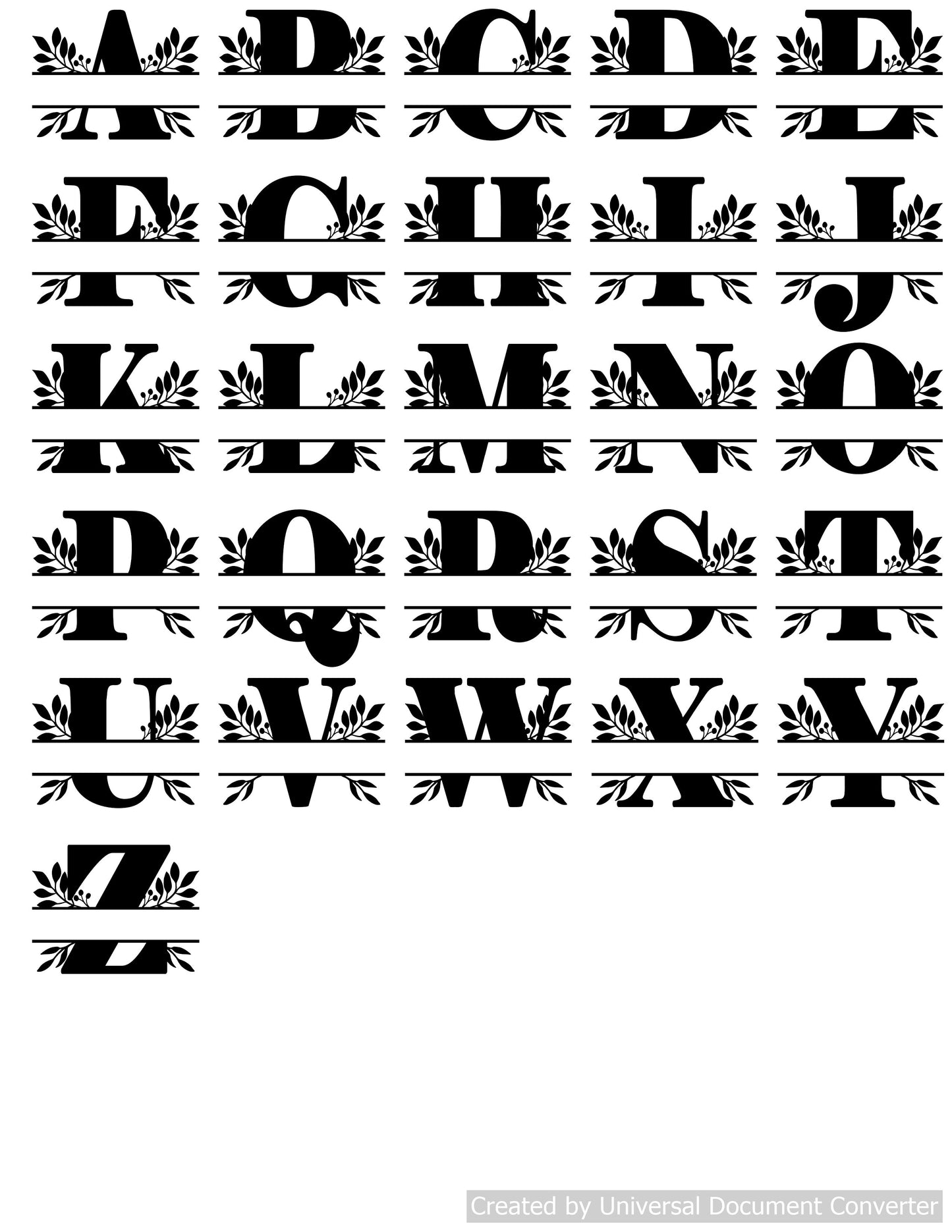 Personalized Split Letter Hemp Make Up Bag freeshipping - Be Vocal Designs
