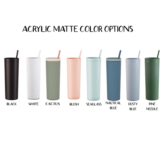Personalized Friends Skinny Tumbler with Straw, Birthday Gift for Her, Friends Gifts,