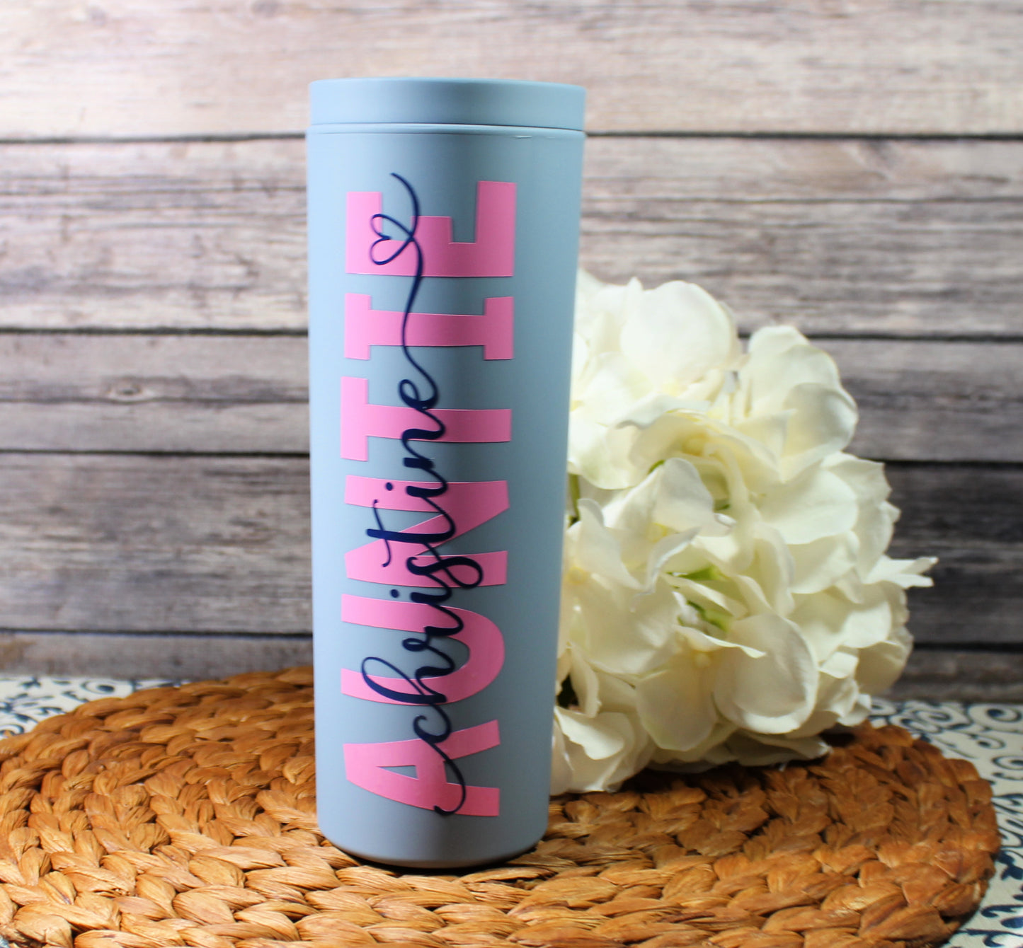 Gifts for aunt, auntie birthday gift, new aunt christmas gift, birth announcement tumbler, sister cup, tia mug