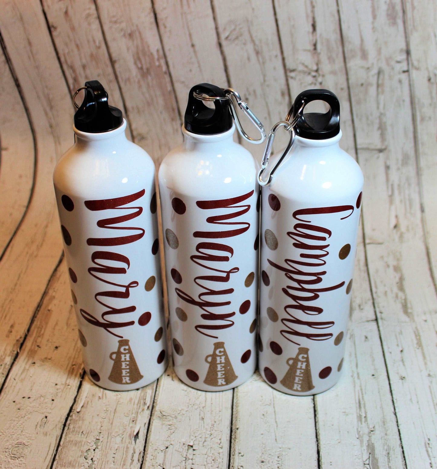 Cheer Aluminum Water Bottle freeshipping - Be Vocal Designs