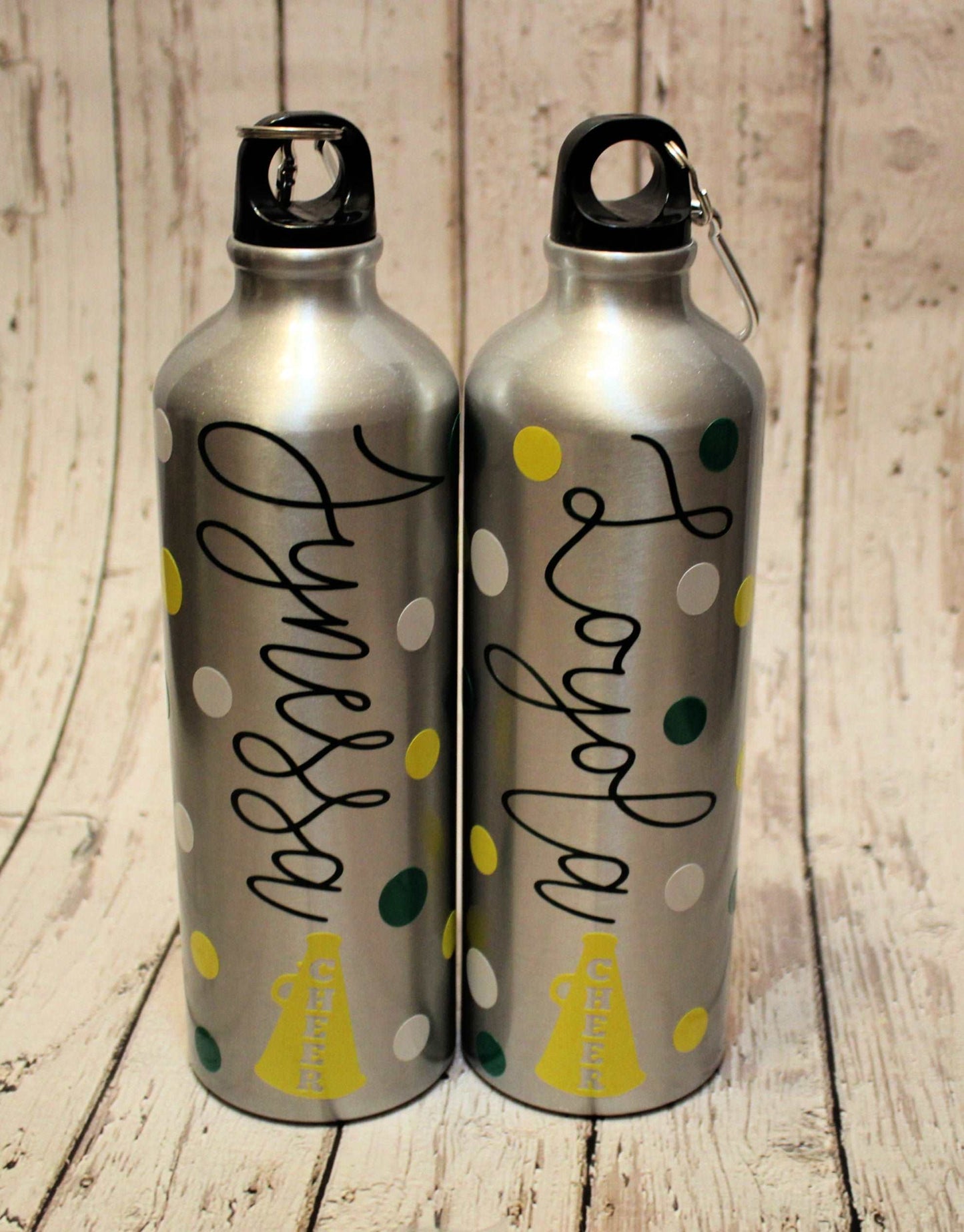 Cheer Aluminum Water Bottle freeshipping - Be Vocal Designs