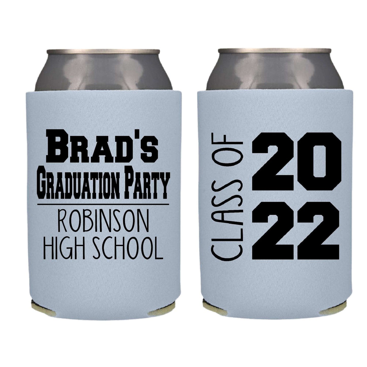 Class of 2023 Graduation Screen Printed Can Cooler