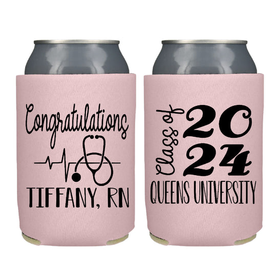 Medical School Graduate Class of 2025 Graduation Party Favor Regular Screen Printed Can Coolers