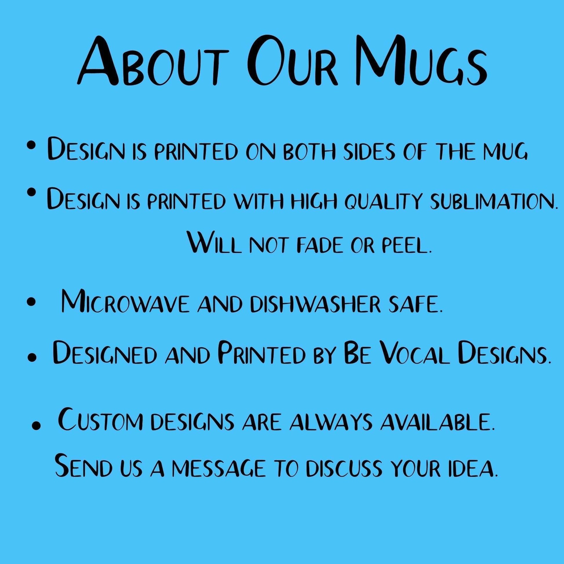 Hubby/Wifey Ceramic Mug freeshipping - Be Vocal Designs
