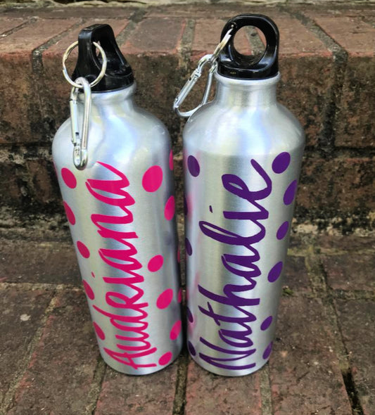 Personalized Aluminum Water Bottle freeshipping - Be Vocal Designs