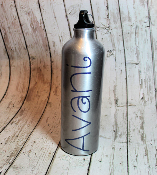 Personalized Aluminum Water Bottle freeshipping - Be Vocal Designs