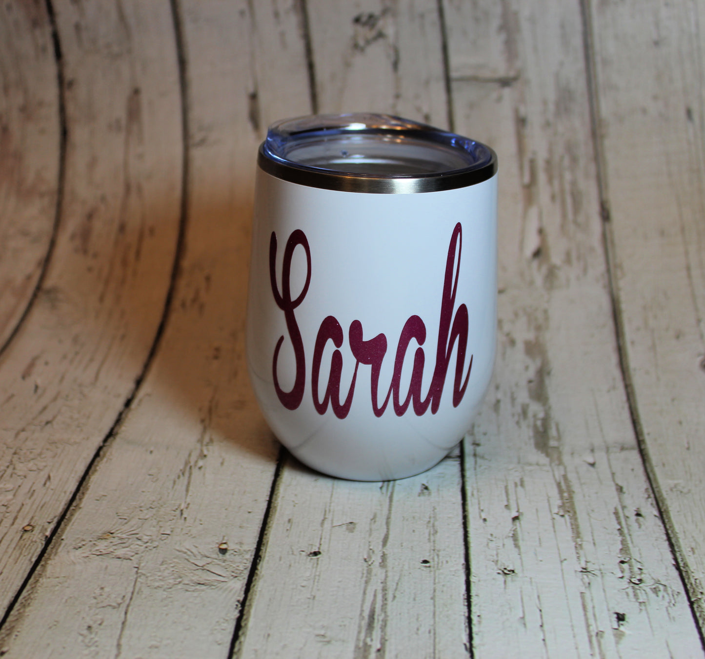 Personalized Stainless Steel Wine Tumbler freeshipping - Be Vocal Designs