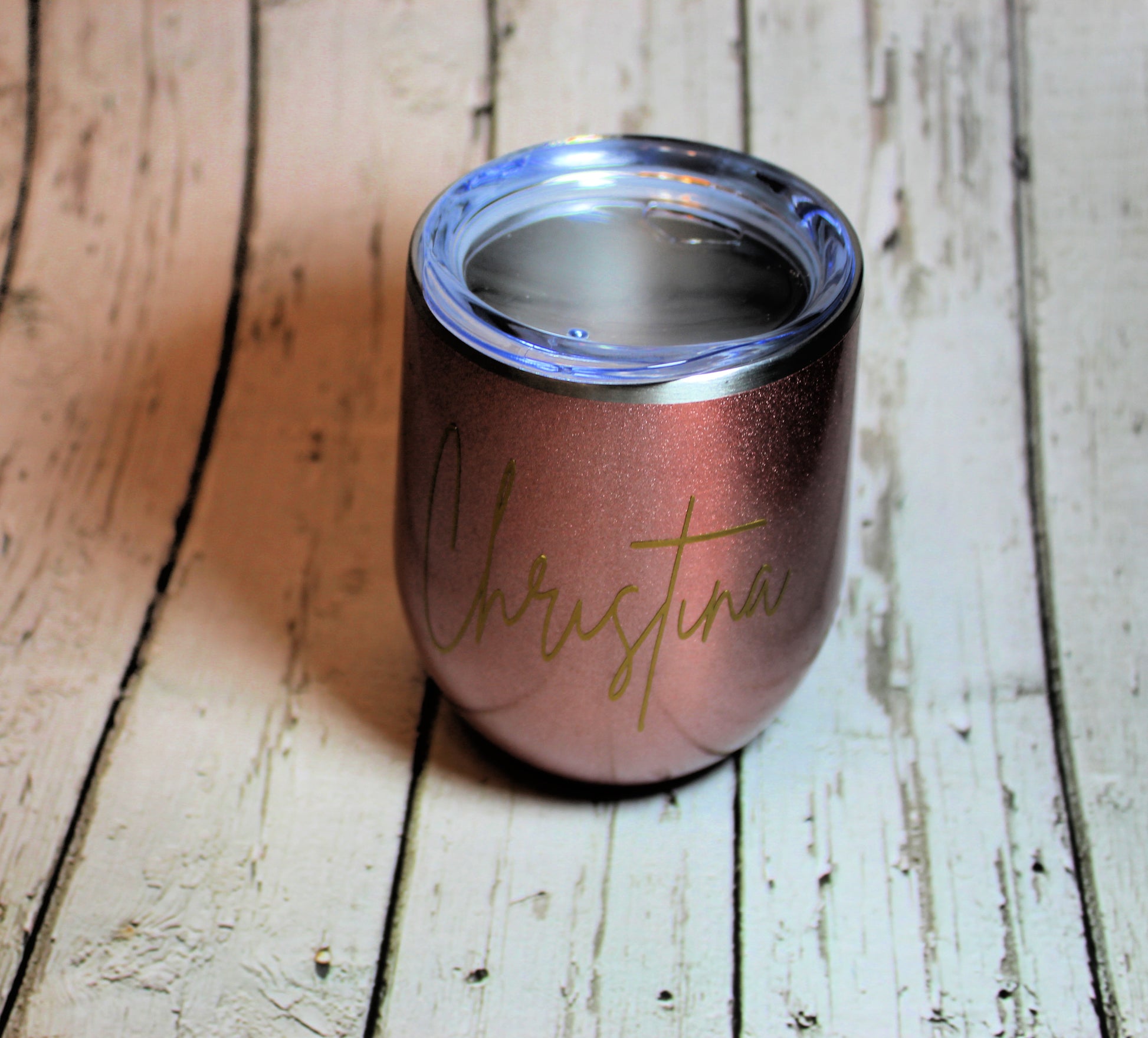 Personalized Stainless Steel Wine Tumbler freeshipping - Be Vocal Designs