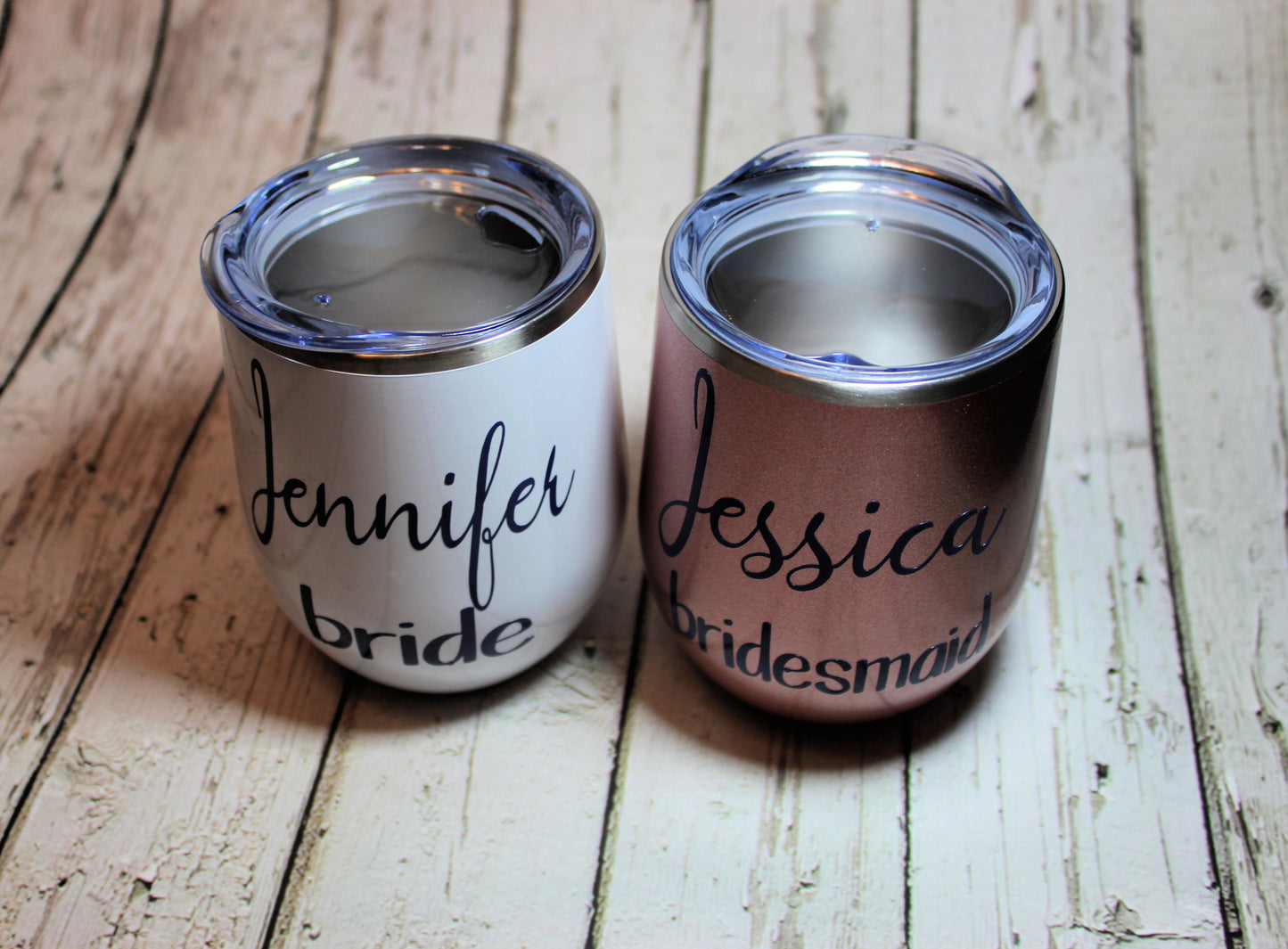 Wedding Party Stainless Steel Wine Tumbler freeshipping - Be Vocal Designs