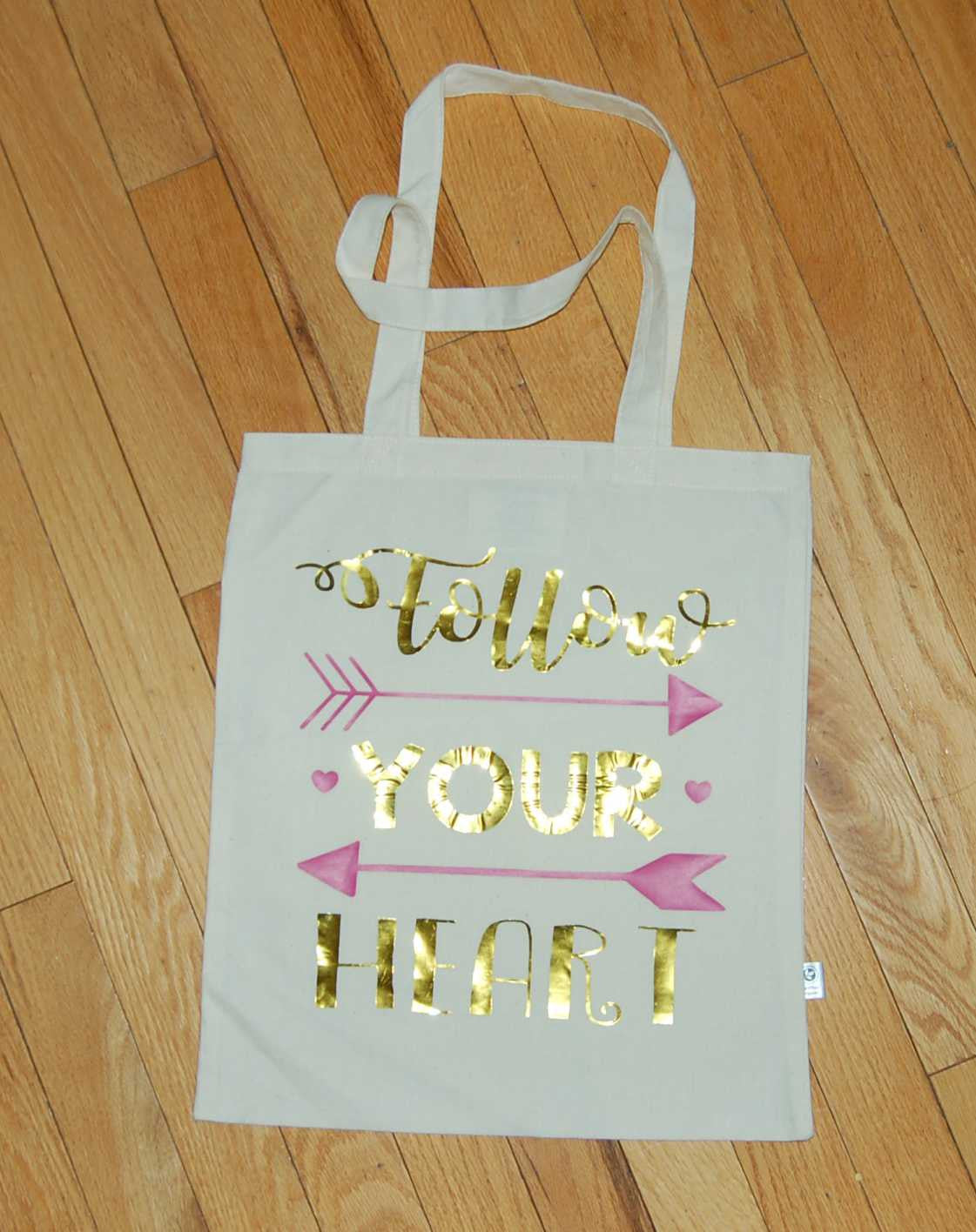 Follow Your Arrow Organic Tote Bag - Be Vocal Designs