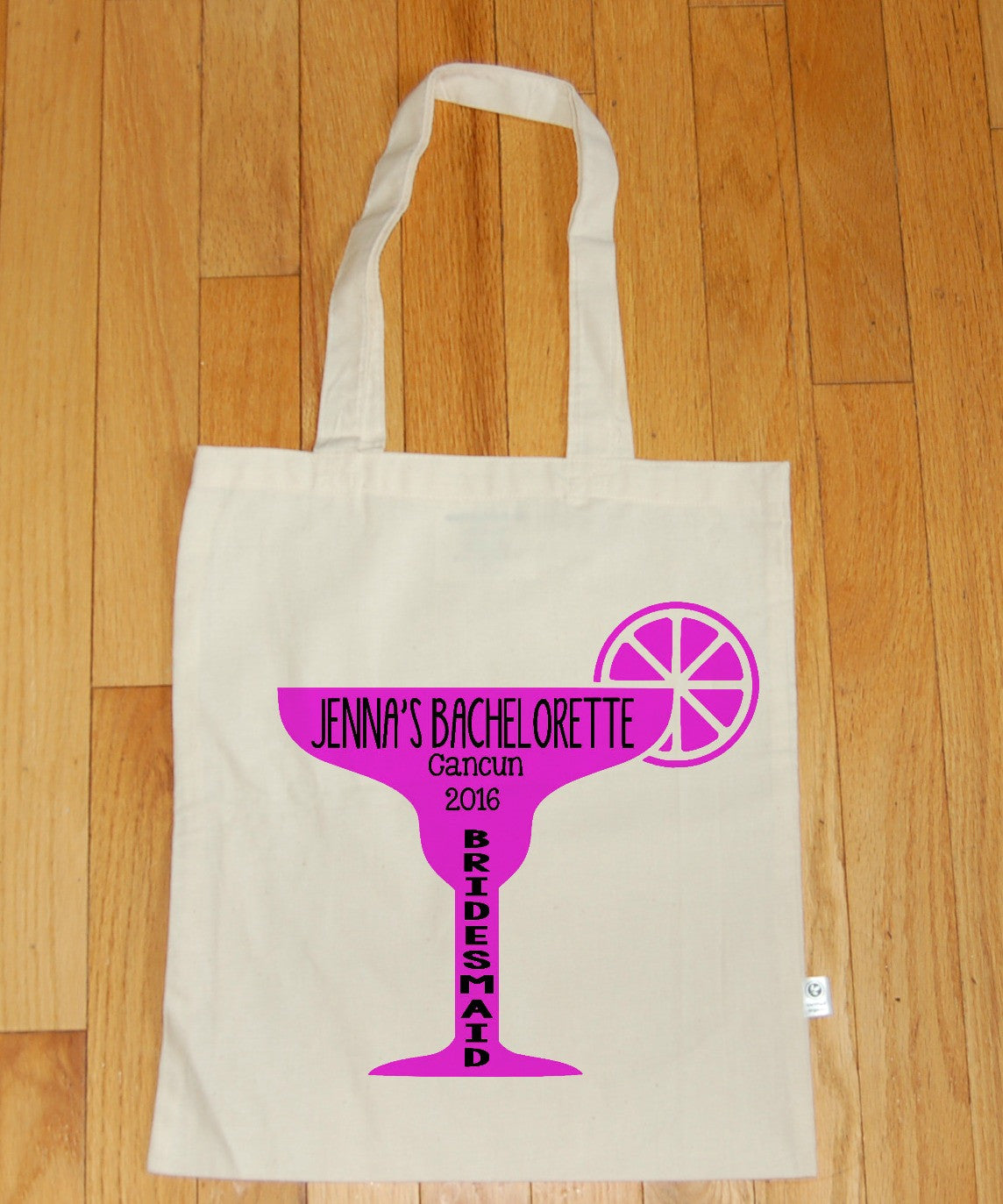 Margarita Glass Bachelorette party Tote Bag - Be Vocal Designs
