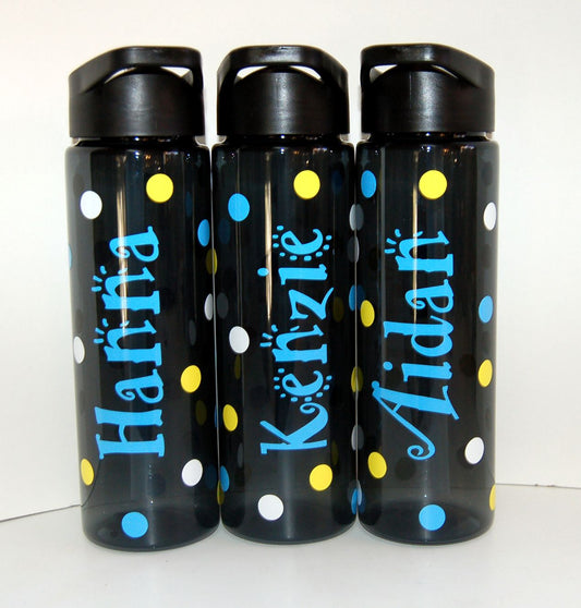 Personalized Plastic Water Bottle - Be Vocal Designs