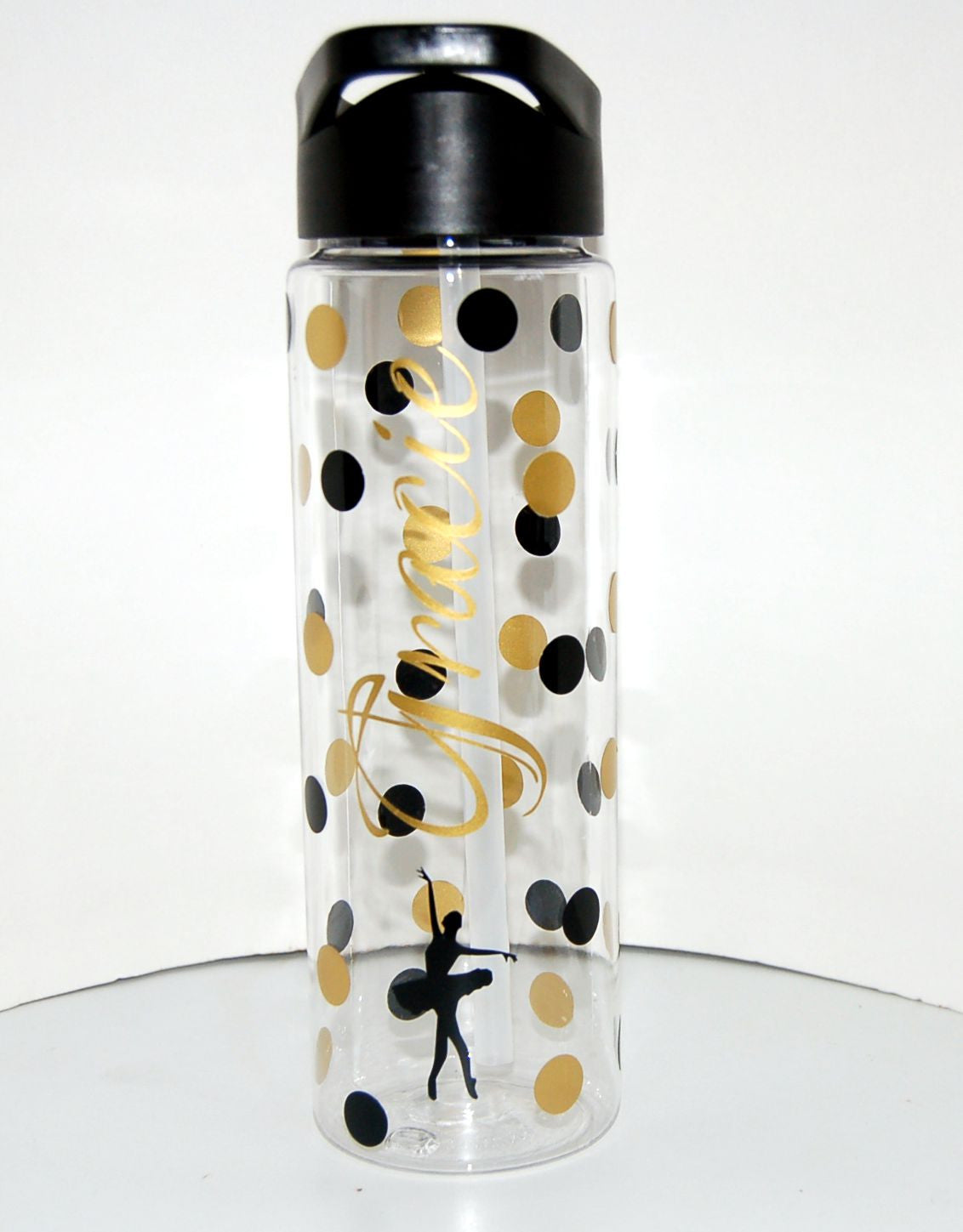Dancer Plastic Water Bottle - Be Vocal Designs