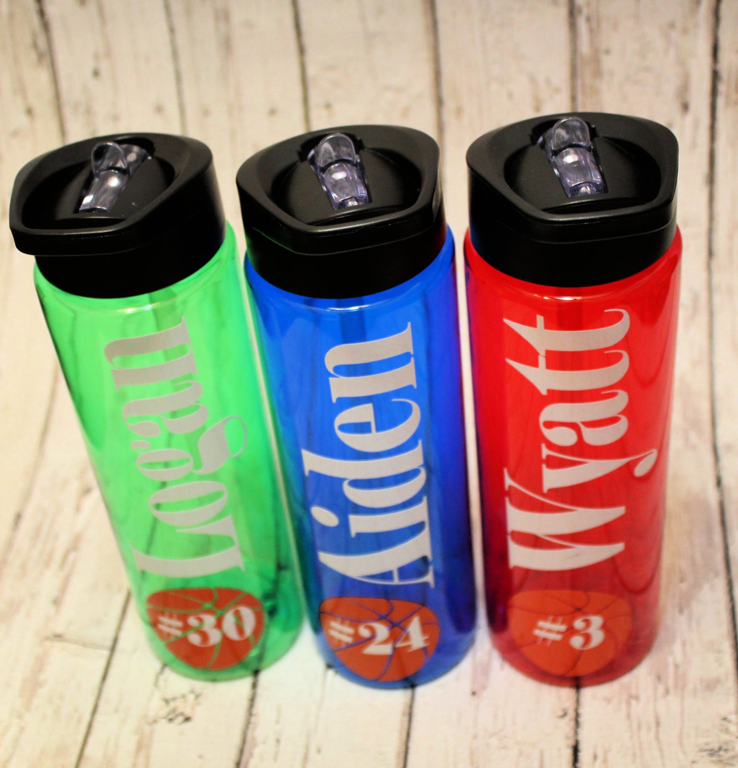 Personalized Sports Plastic Water Bottle freeshipping - Be Vocal Designs