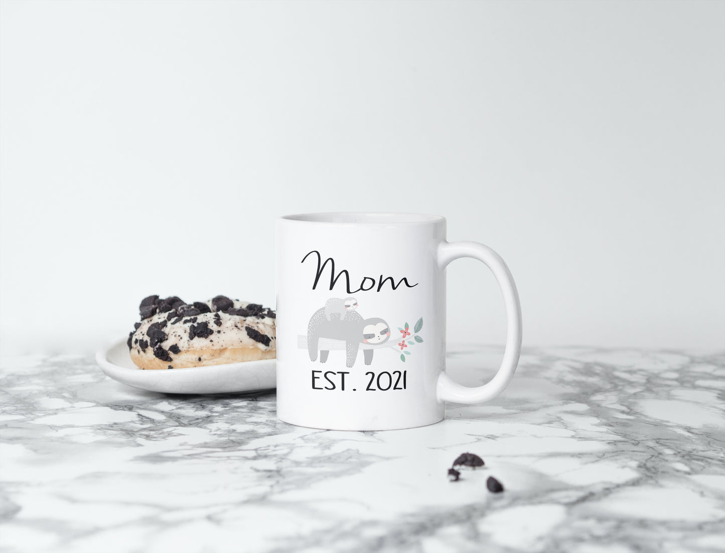 Sloth Mom Ceramic Mug freeshipping - Be Vocal Designs